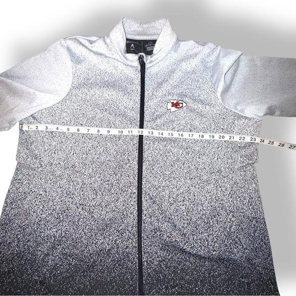 ANTIGUA Women's White/Black Kansas City Chiefs Guide Full-Zip Jacket XXL - Picture 10 of 15